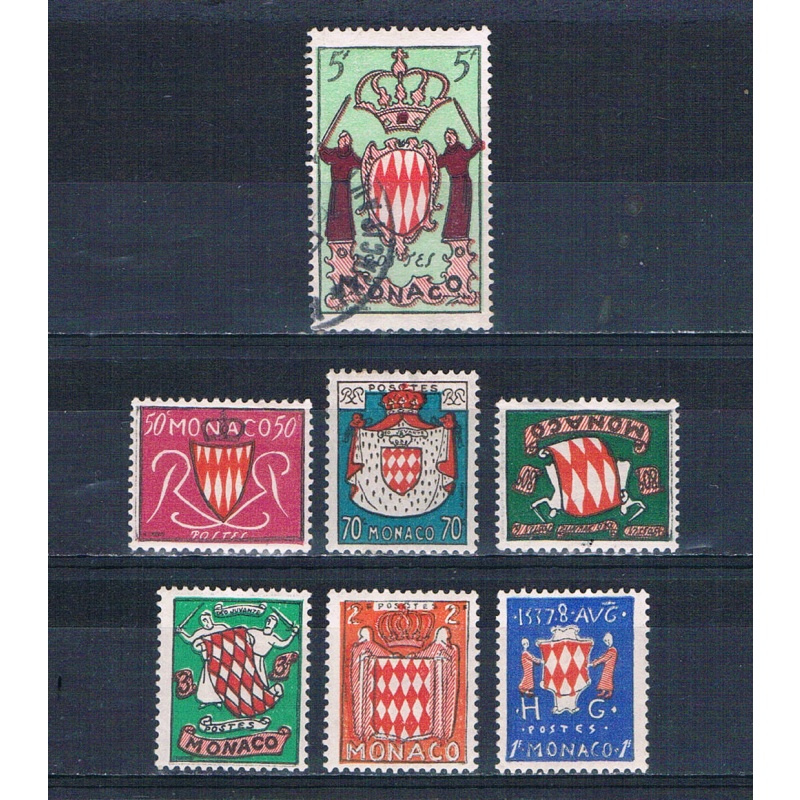 Monaco 312-18 Used set Grimaldi Arms 1954 CV 1.75 (MV0012)