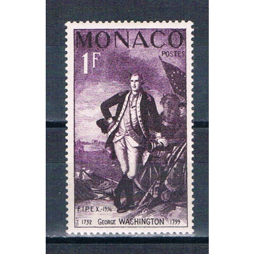 Monaco 354 Unused George Washington 1956 (M0384)+