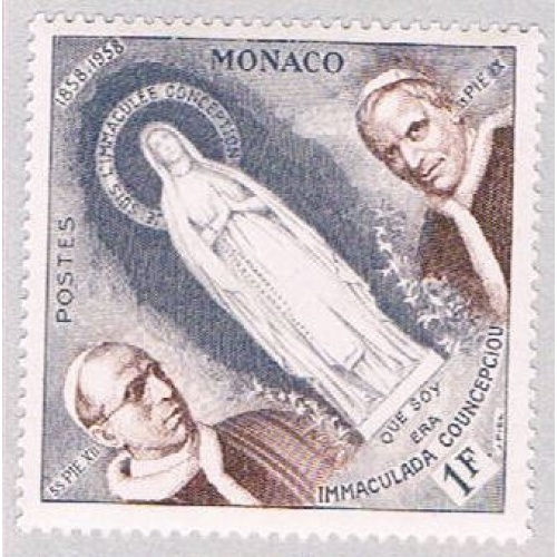 Monaco 412 MLH Mary and Popes (BP2309)