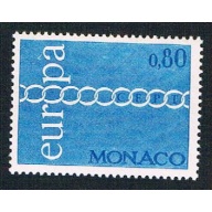 Monaco 798 MLH Europa Issue 1971 CV 6.25 (BP1124)