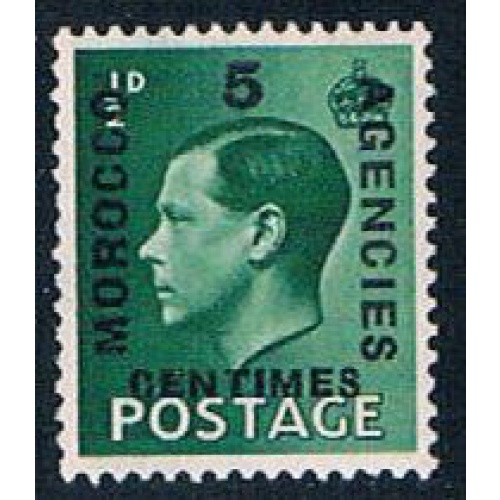 Morocco Agencies 78 MLH surcharged 1936 (M0293)+