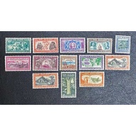 New Zealand Scott #229-241, (1940) Mint NH, F/VF Complete Set