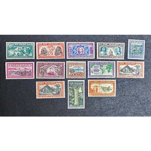 New Zealand Scott #229-241, (1940) Mint NH, F/VF Complete Set