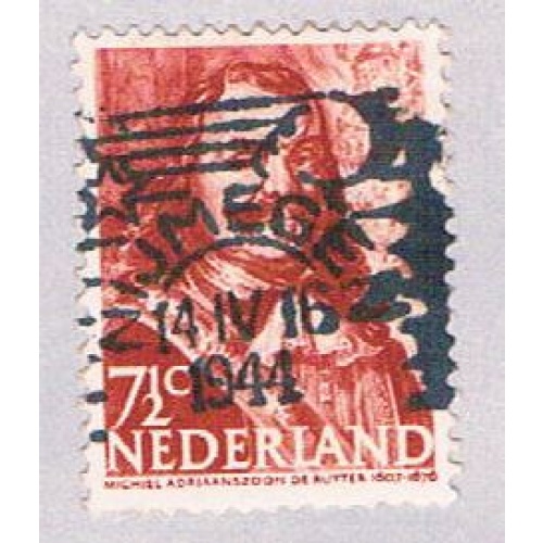 Netherlands 252 Used Adm de Ruyter 1943 (BP3265)