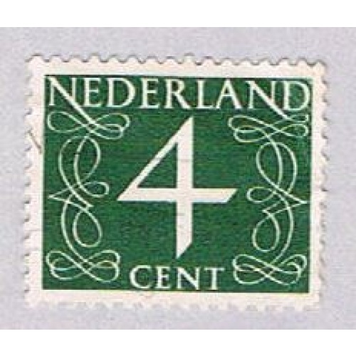 Netherlands 285 Used Numeral 1946 (BP32821)
