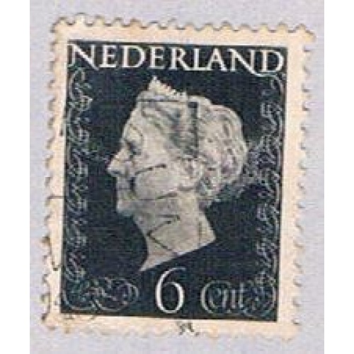 Netherlands 287 Used Queen Wilhelmina 1953 (BP32432)