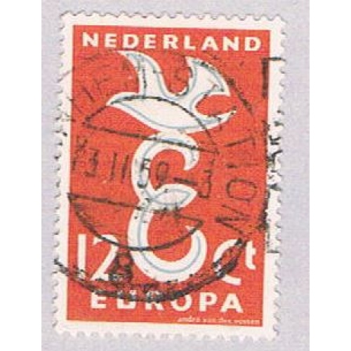 Netherlands 330 Used Europa 1959 (BP3304)