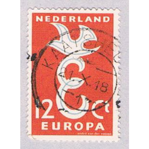 Netherlands 330 Used Europa 1959 (BP3306)