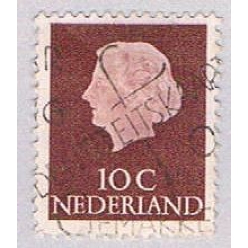 Netherlands 344 Used Queen Juliana 1953 (BP3278)