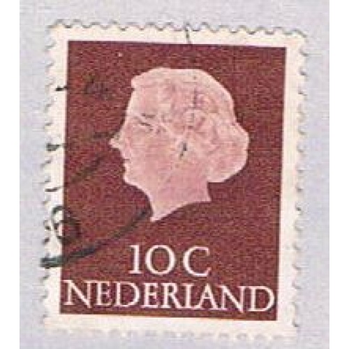 Netherlands 344 Used Queen Juliana 1953 (BP3345)