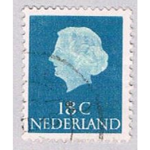 Netherlands 346C Used Queen Juliana 1953 (BP32716)