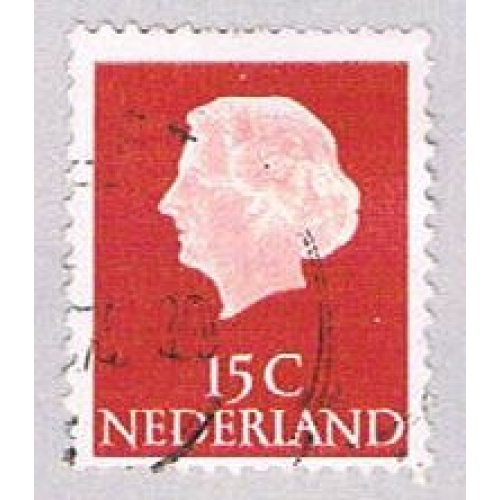 Netherlands 346 Used Queen Juliana 1953 (BP32713)