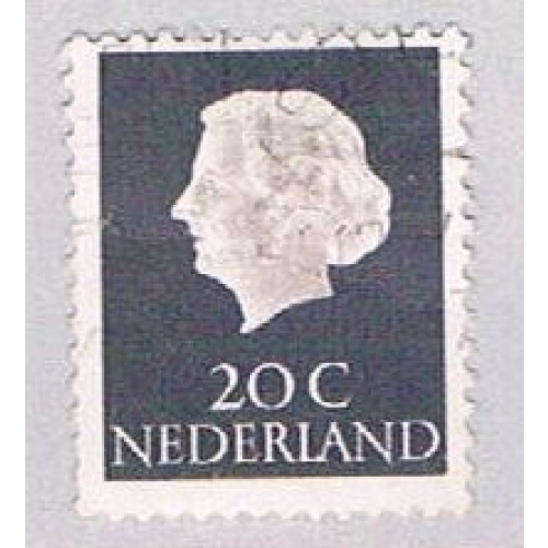 Netherlands 347 Used Queen Juliana 1953 (BP32718)