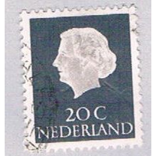 Netherlands 347 Used Queen Juliana 1953 (BP32720)
