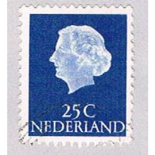 Netherlands 348 Used Queen Juliana 1953 (BP32721)