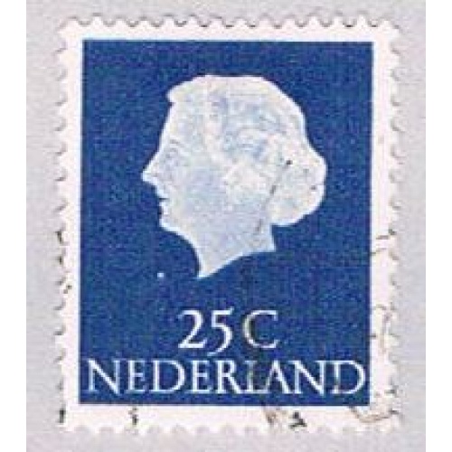 Netherlands 348 Used Queen Juliana 1953 (BP32723)