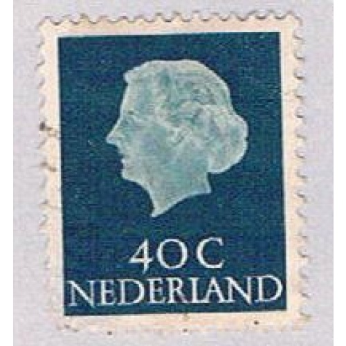 Netherlands 352 Used Queen Juliana 1953 (BP32726)