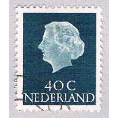 Netherlands 352 Used Queen Juliana 1953 (BP32728)