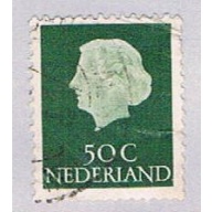 Netherlands 354 Used Queen Juliana 1953 (BP32730)