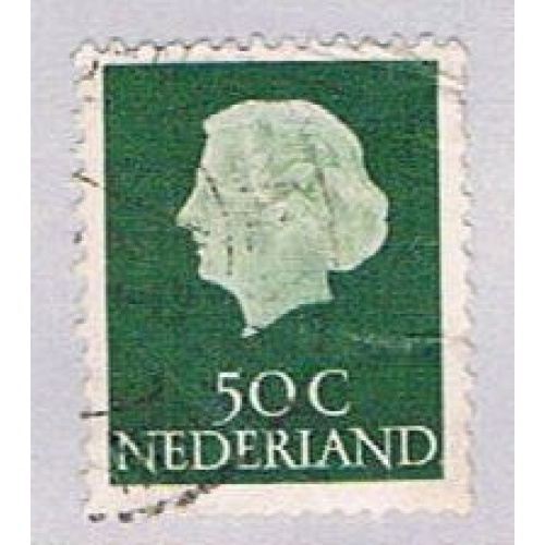 Netherlands 354 Used Queen Juliana 1953 (BP32730)