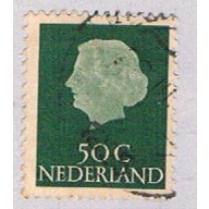 Netherlands 354 Used Queen Juliana 1953 (BP32731)