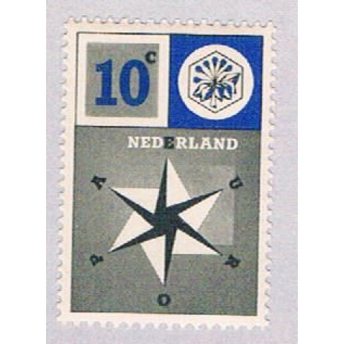 Netherlands 372 MLH United Europe 1957 CV 1.00 (BP3414)