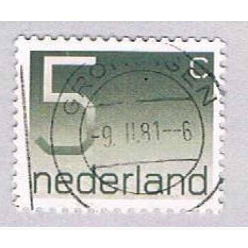 Netherlands 536 Used Numeral 5c 1976 (BP33417)