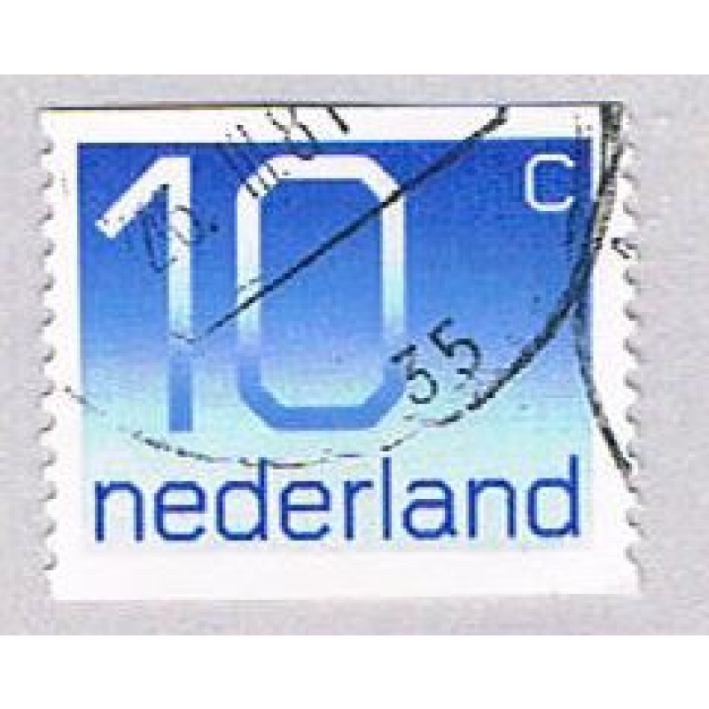 Netherlands 537 Used Numeral 10c 1976 (BP33418)