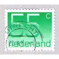 Netherlands 543 Used Numeral 55c 1976 (BP33426)
