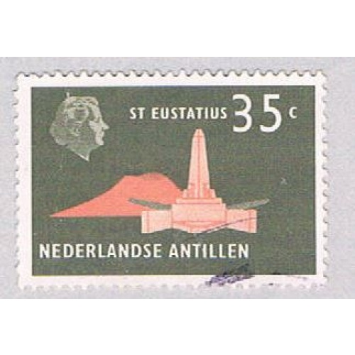 Netherlands Antilles 251 Used Oblisk 1958 (BP32517)