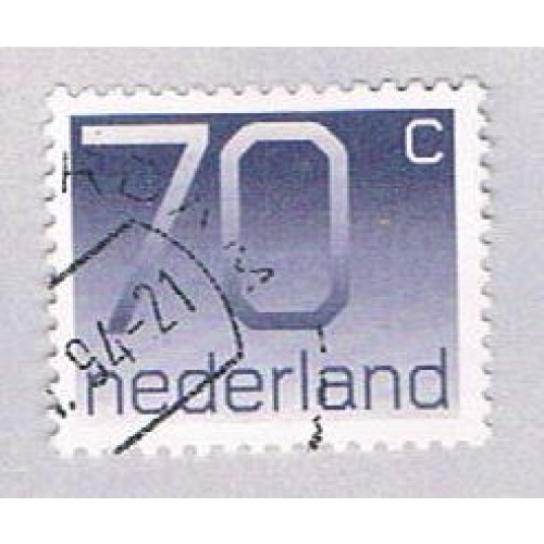 Netherlands  Used Numeral 70c 1976 (BP33429)