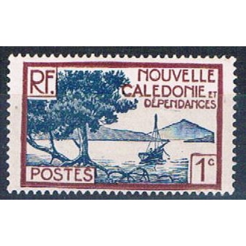 New Caledonia 136 Unused Bay of Paletuviers (N0579)+