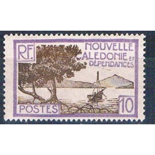 New Caledonia 140 MLH Bay of Paletuviers (N0584)+