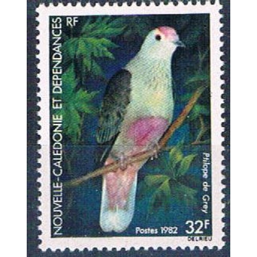 New Caledonia 479 Unused Bird Greys Ptliope 1982 CV 1.25 (N0599)+
