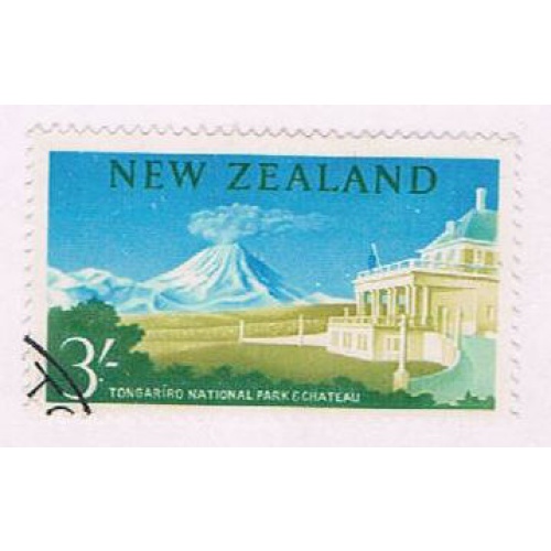 New Zealand 349 Used Volcano 1953 CV 1.00 (N0670)