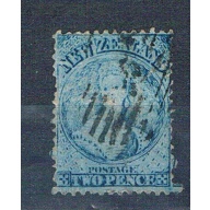 New Zealand 28C Used Queen Victoria 1862 CV 250.00 (N0735)