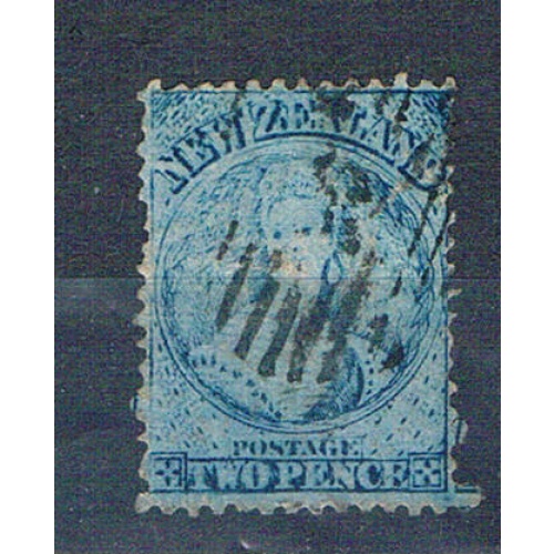 New Zealand 28C Used Queen Victoria 1862 CV 250.00 (N0735)