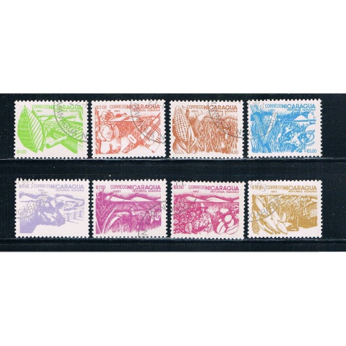 Nicaragua 1298-05 Used Set Agriculture CV 3.15 (N0278)+