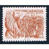 Nicaragua 1300 Used Corn lr 1983 (N0614)+