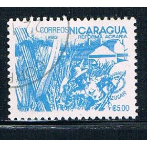 Nicaragua 1301 Used Sugar Cane (N0273)+