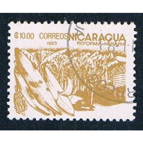Nicaragua 1305 Used Bananas ur 1983 (N0629)+