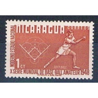 Nicaragua 717 Unused Softball 1949 (N0605)+