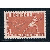 Nicaragua 717 Unused Softball (N0238)