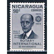 Nicaragua 766 Unused Rotary international (N0261)+
