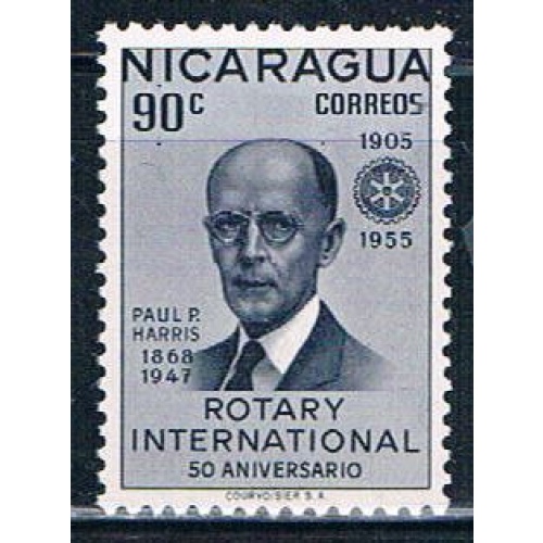 Nicaragua 766 Unused Rotary international (N0261)+