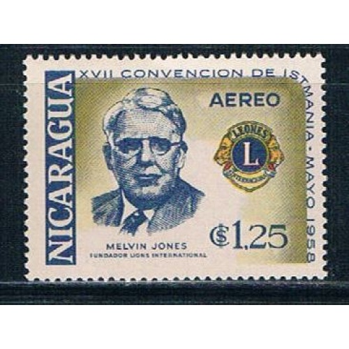 Nicaragua C413 Unused Lions Club (N0319)+