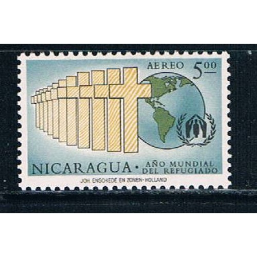 Nicaragua C453 MLH Immigration CV 1.00 (N0305)+