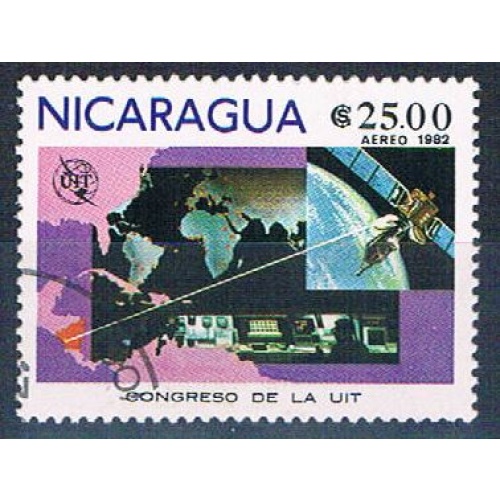 Nicaragua C999 Used ITU Congress 1982 CV 2.25 (N0632)+
