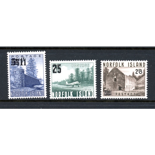 Norfolk Island 26-28 MNH 1960