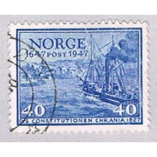 Norway 284 Used Post Ship 1947 (BP34024)
